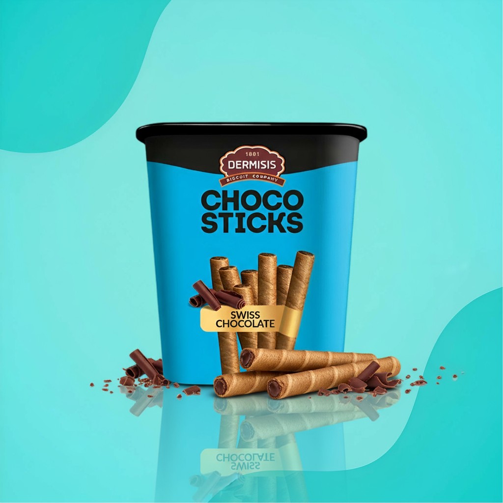 Dermisis Choco Sticks Swiss Chocolate, 310 г
