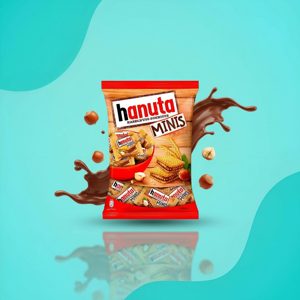 Вафли Hanuta Minis с ореховым кремом 200 г