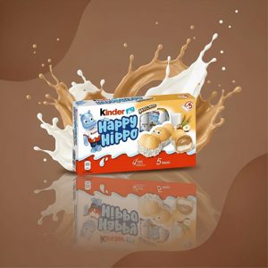 Печенье Kinder Happy Hippo с ореховым кремом 103,5 г