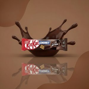 Батончик KitKat Chunky Bitter тёмный шоколад 38 г