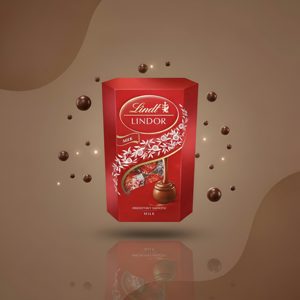 Конфеты Lindor Молочный шоколад, 200 г