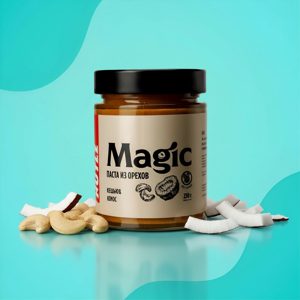 Magic Nutlz паста из орехов, кешью-кокос, 230 г