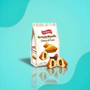 Пирожные Più Buono Grande Nanette с какао-кремом 165 г