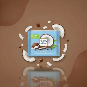 Шоколад Ritter Sport Кокос молочный с начинкой 100 г