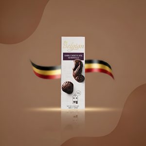 Конфеты The Belgian «Морские ракушки» Тёмный шоколад, 60 г