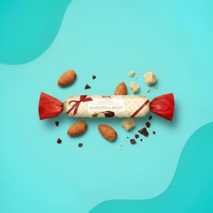 Zentis Marzipan Brot, марципановый батончик в тёмном шоколаде, вес уточнить